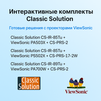 Специальные цены на комплекты интерактивных досок с проекторами