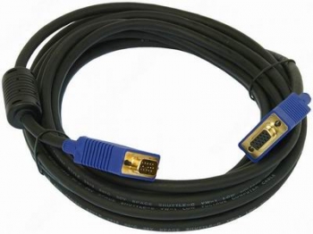VGA кабель Classic Solution VGA M-M с ферритовыми кольцами, 15м