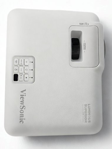 Верхняя панель ViewSonic LSD400HD-ST с кнопками управления