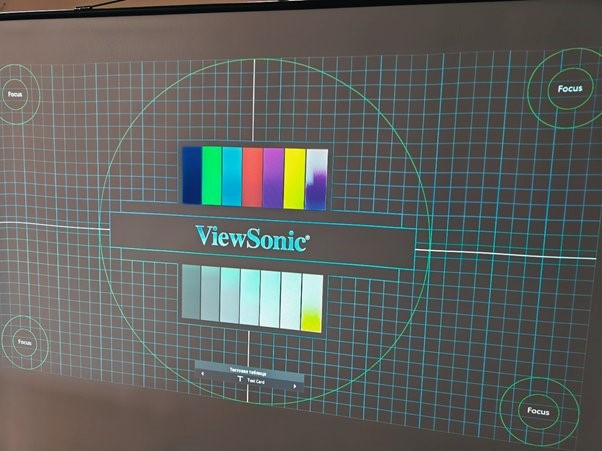 Встроенная тестовая карта ViewSonic LSD400HD-ST